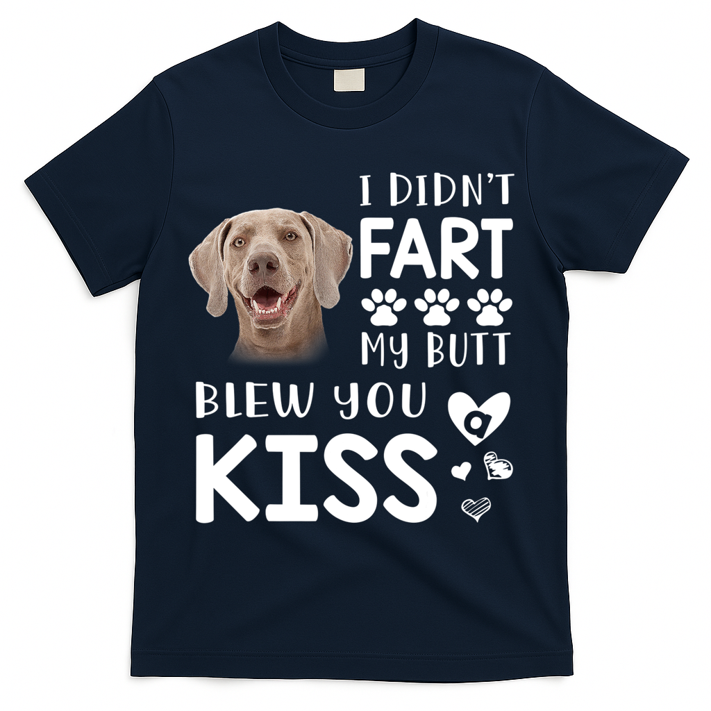 Funny Weimaraner Mom Dad Dog Lovers Gift T-Shirt