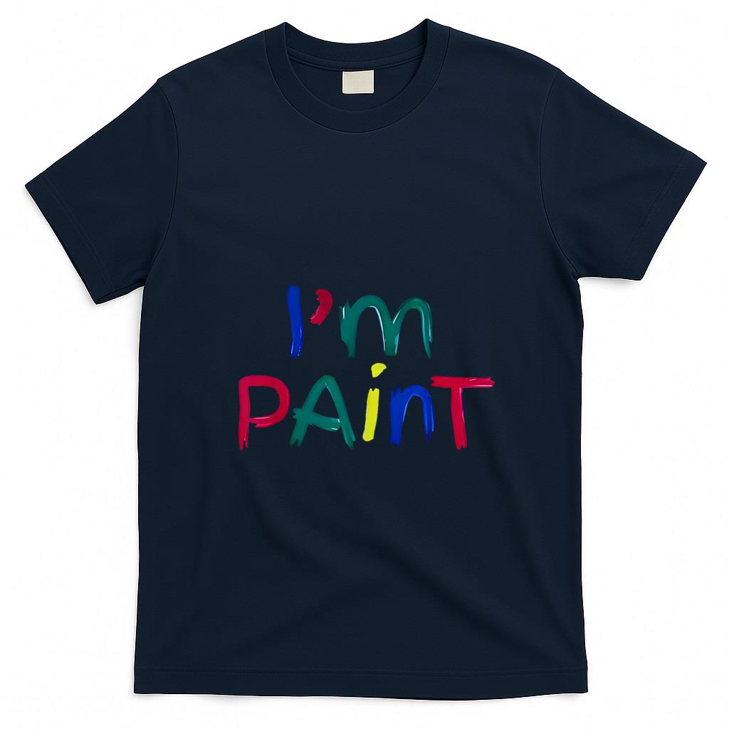 Funny Tees - I Heart Love To Finger Paint I'm Paint Cute Couple Valentine T-Shirt