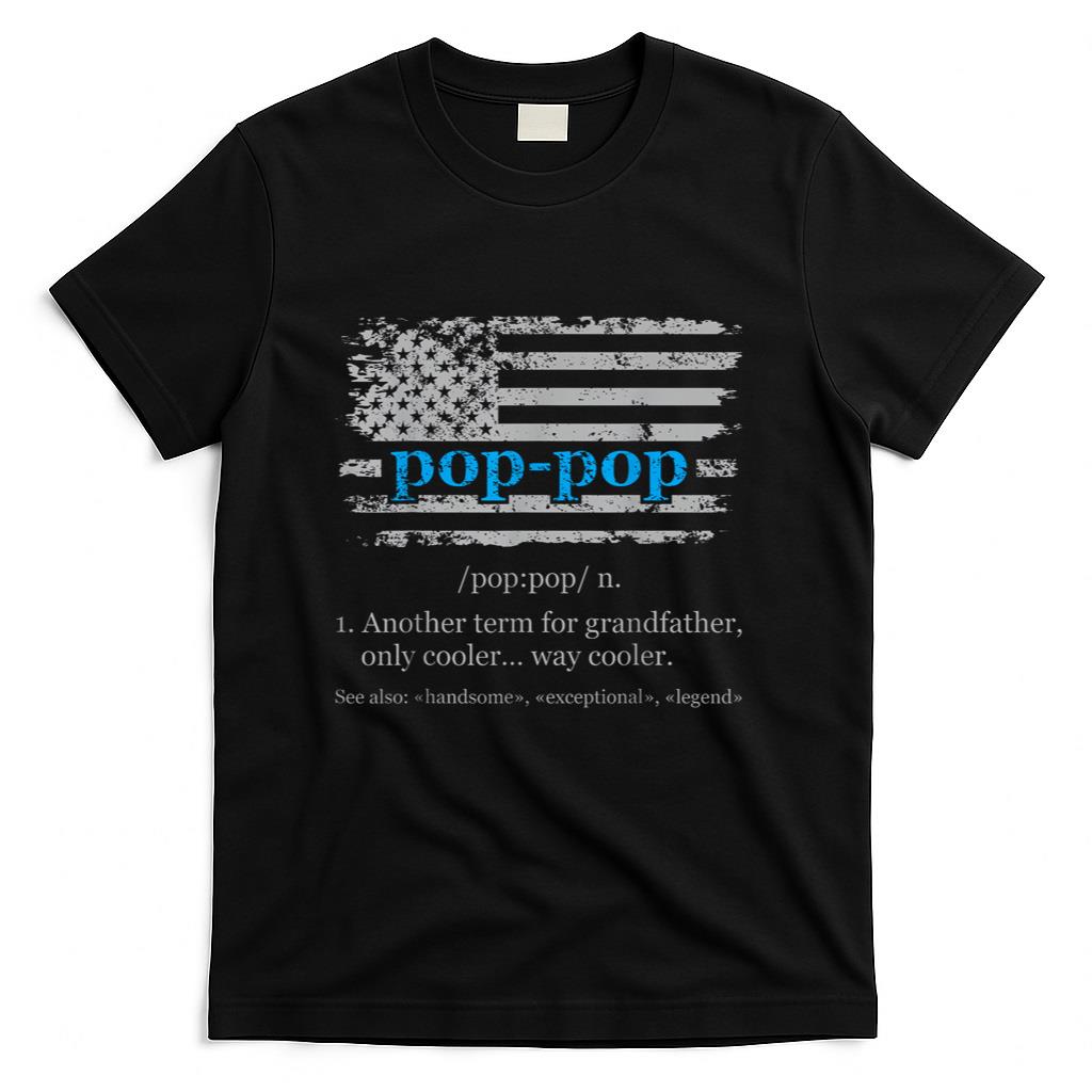 Pop Pop Funny Definition Poppop Dictionary for Men Grandpa T-Shirt