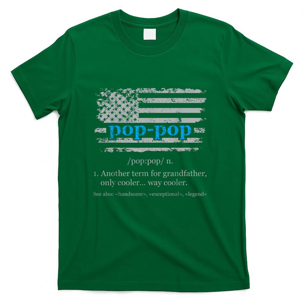Pop Pop Funny Definition Poppop Dictionary for Men Grandpa T-Shirt