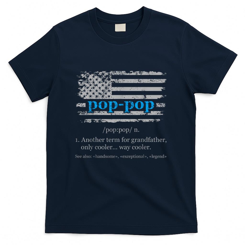 Pop Pop Funny Definition Poppop Dictionary for Men Grandpa T-Shirt