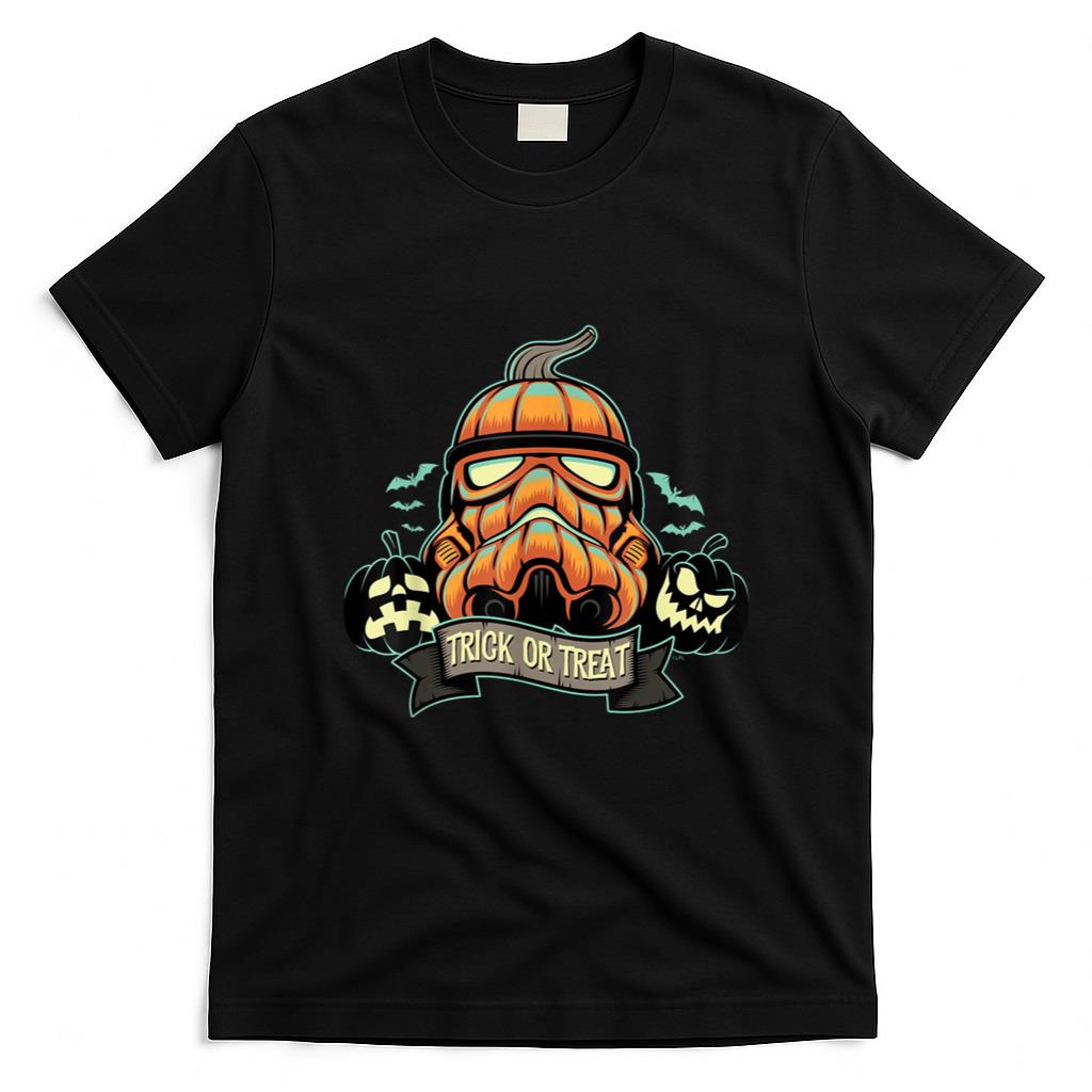 Halloween Shirt - Star Wars Halloween Stormtrooper Jack-o’-Lantern Pumpkin T-Shirt