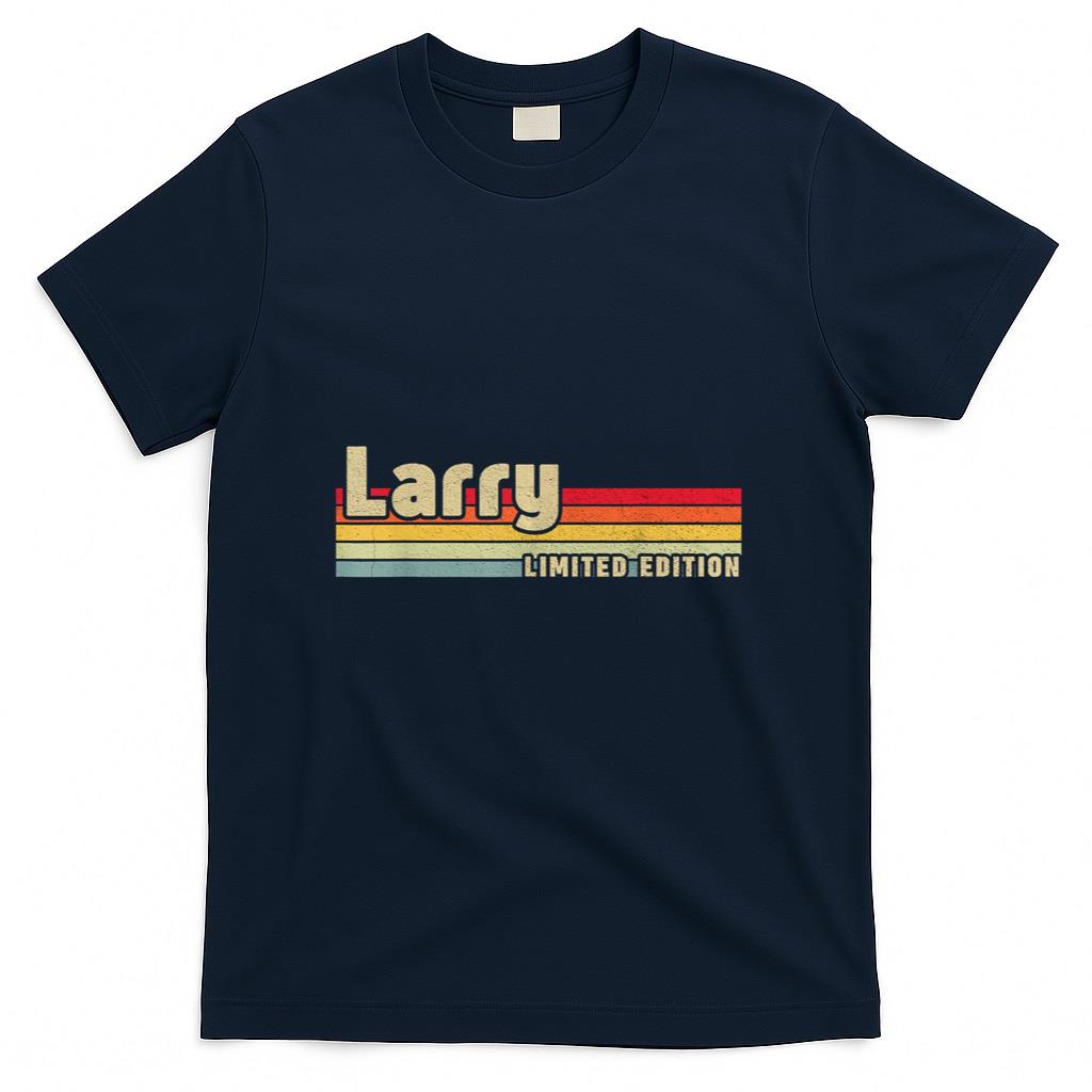 Larry Gift Name Personalized Birthday Funny Christmas T-Shirt