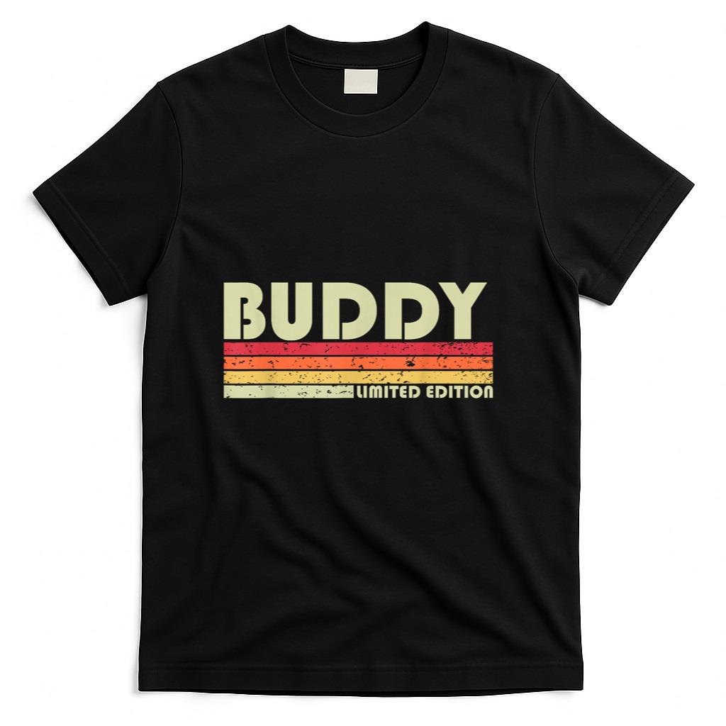 Custom Men Dad Boy Husband Christmas 80s 90s Style BUDDY Gift Name Personalized Funny Retro