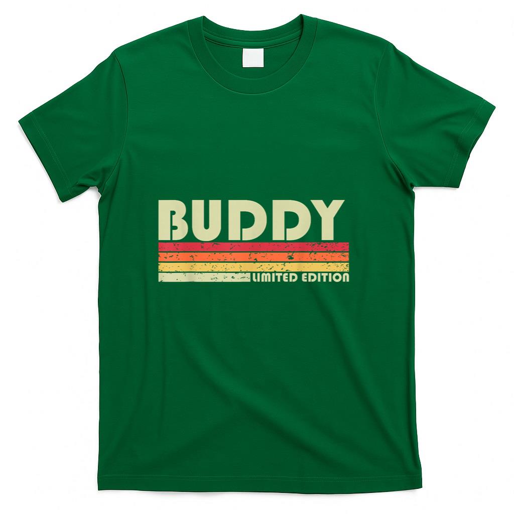 Custom Men Dad Boy Husband Christmas 80s 90s Style BUDDY Gift Name Personalized Funny Retro