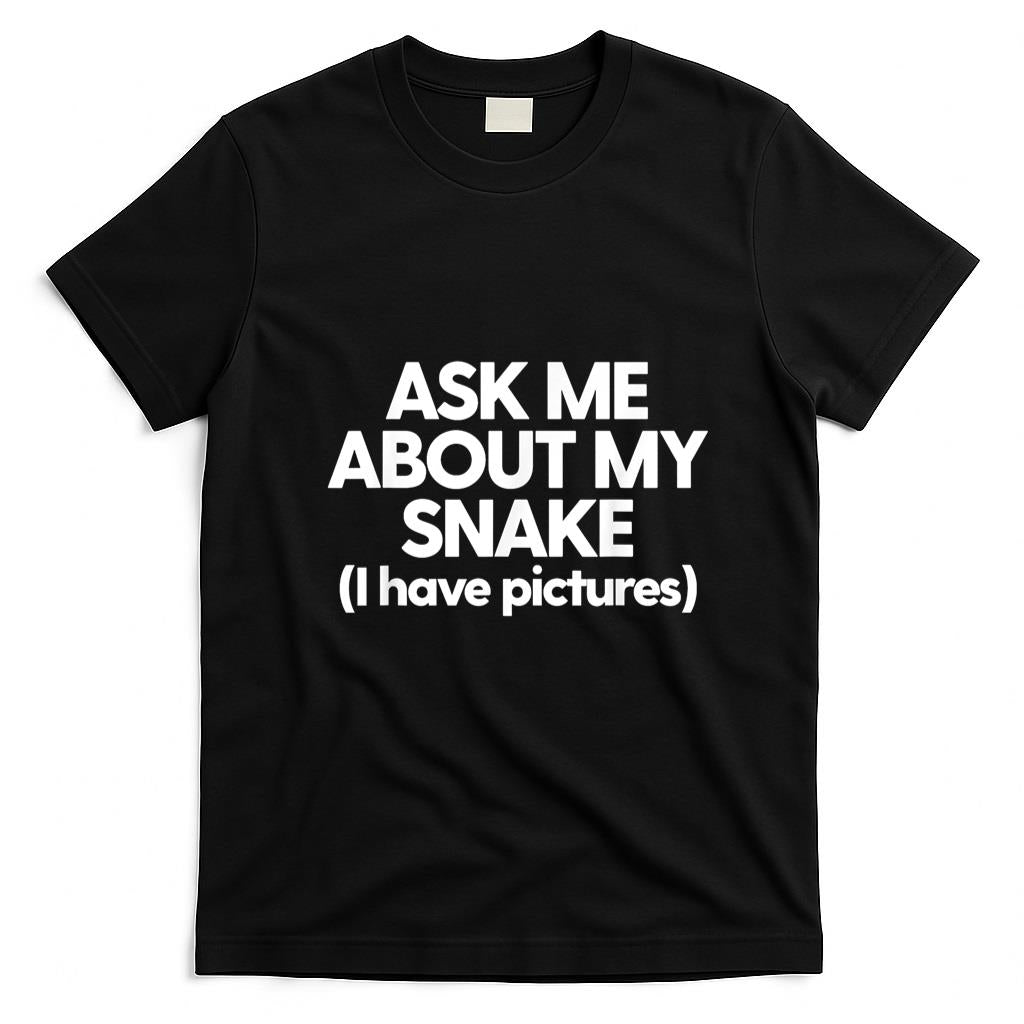 Pet Mom Halloween Shirt - Snake Dad Pet Snakes Mom Ask Me About My Snake T-Shirt
