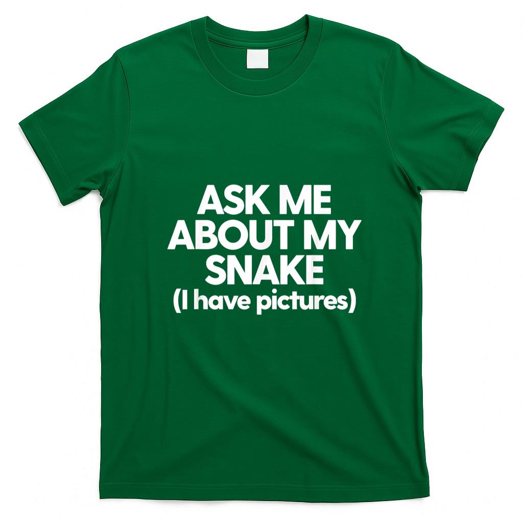 Pet Mom Halloween Shirt - Snake Dad Pet Snakes Mom Ask Me About My Snake T-Shirt