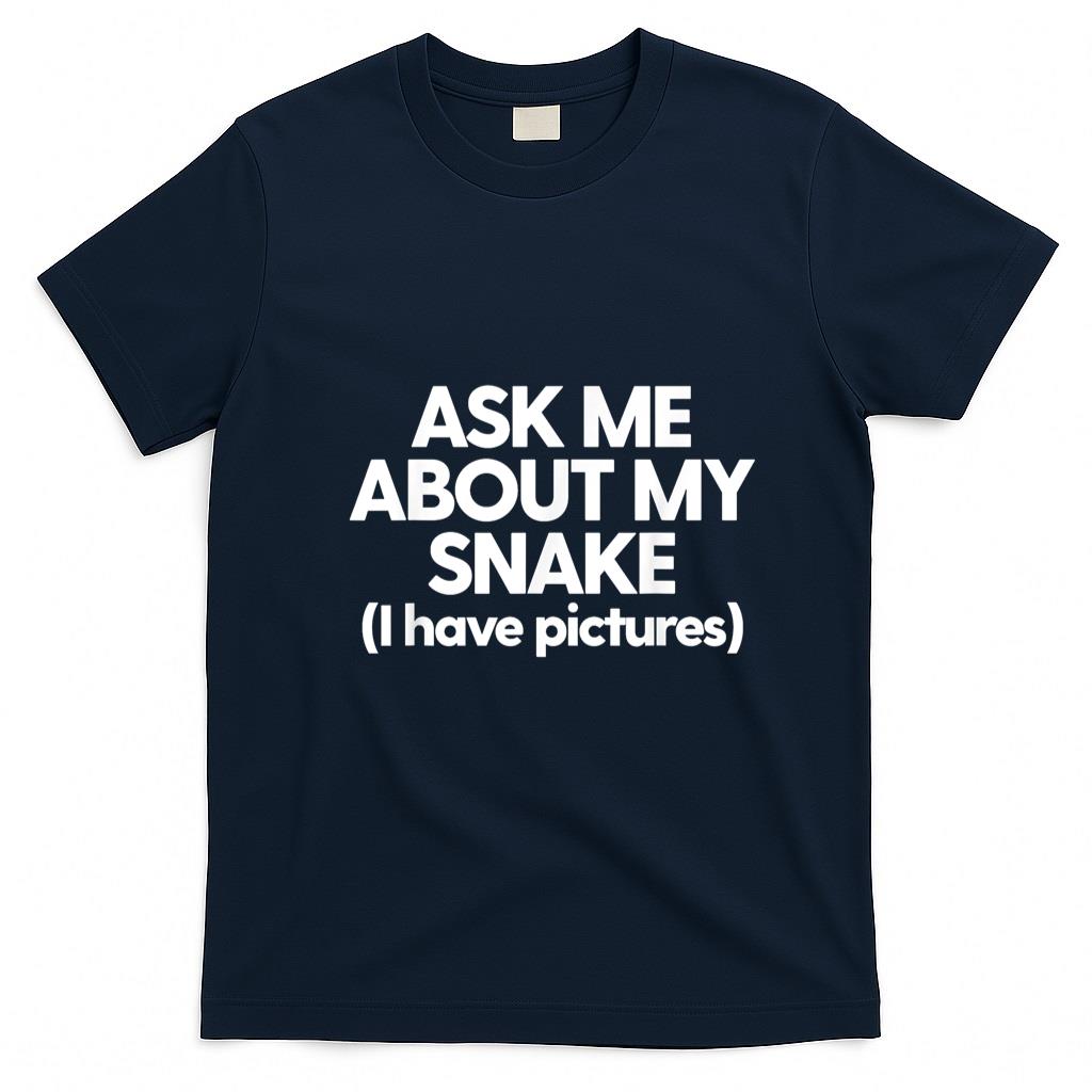 Pet Mom Halloween Shirt - Snake Dad Pet Snakes Mom Ask Me About My Snake T-Shirt