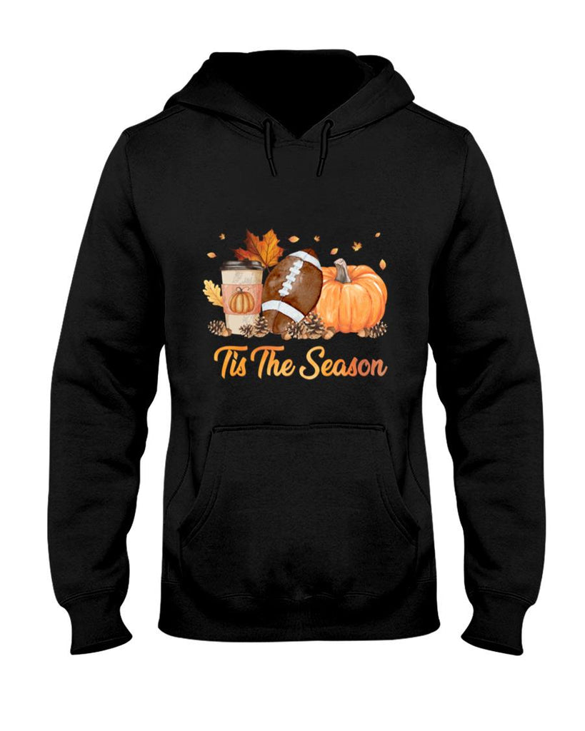 Tis The Season Football Fall Season Football Pumpkin Spice Long Sleeve T-Shirt