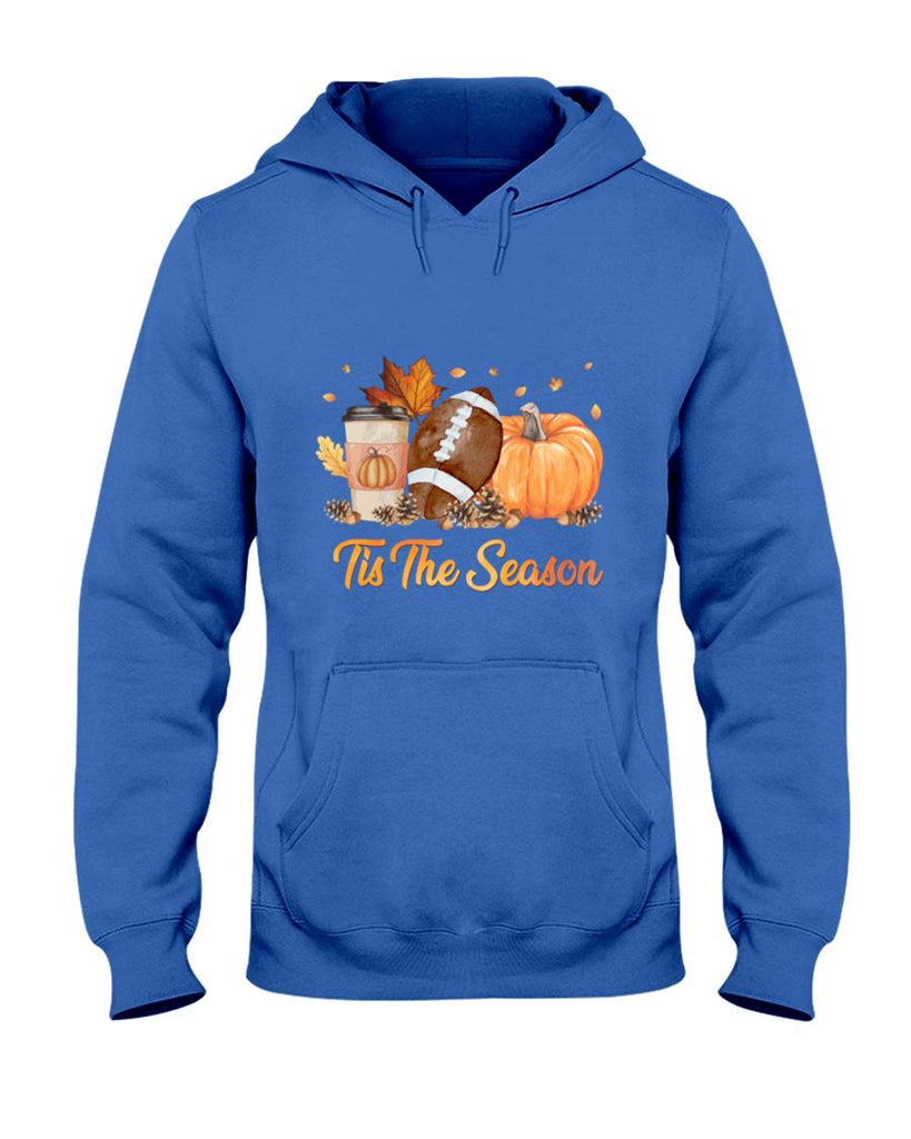 Tis The Season Football Fall Season Football Pumpkin Spice Long Sleeve T-Shirt