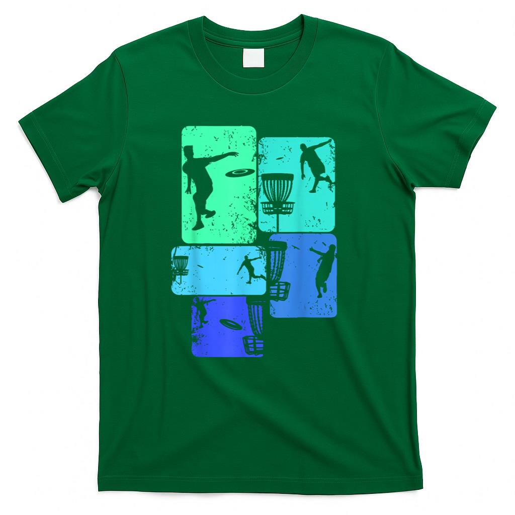 Cool Disc Golf Designs Gift Ideas Men Boys Kids Disc Golf T-Shirt Black Small