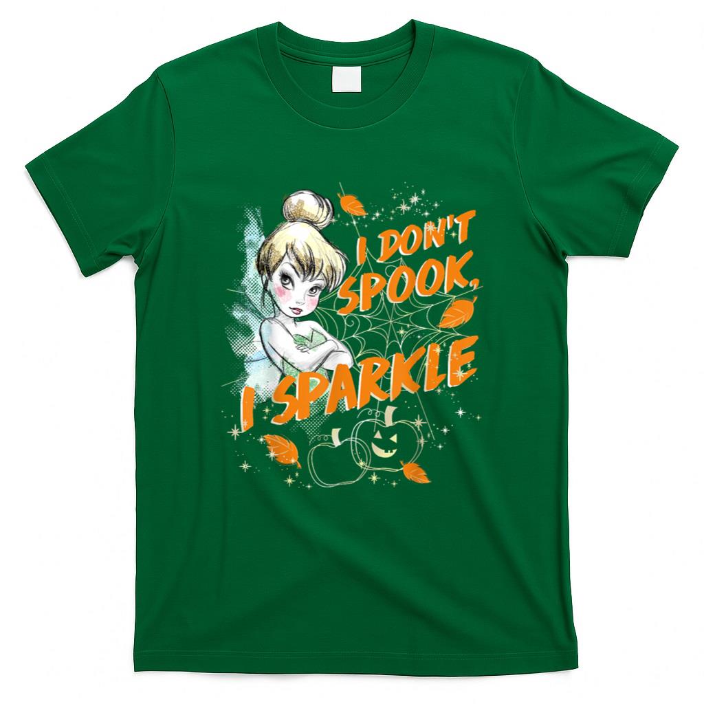 Halloween Shirt - Disney Peter Pan Tinkerbell Halloween Don't Spook I Sparkle T-Shirt