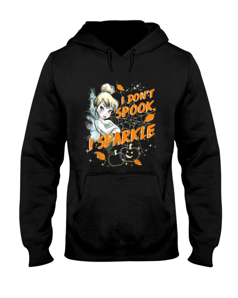 Halloween Shirt - Disney Peter Pan Tinkerbell Halloween Don't Spook I Sparkle T-Shirt
