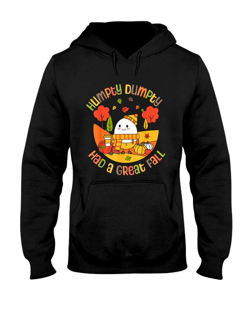 Humpty Dumpty Had A Great Fall Funny Egg Thanksgiving Autumn T-Shirt