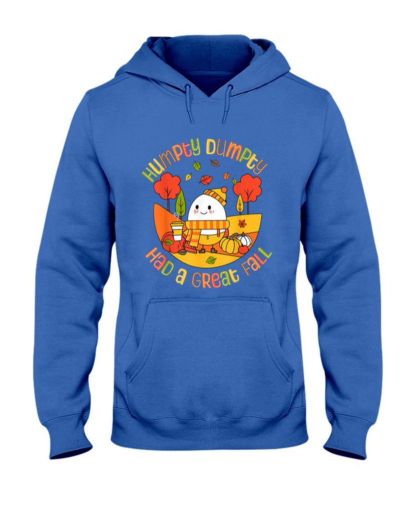 Humpty Dumpty Had A Great Fall Funny Egg Thanksgiving Autumn T-Shirt