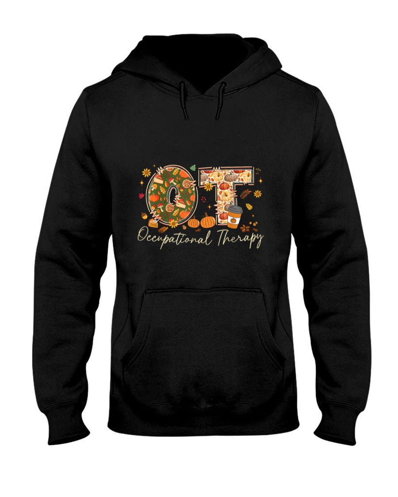Occupational Therapy Fall OT OTA Autumn Thanksgiving T-Shirt_1