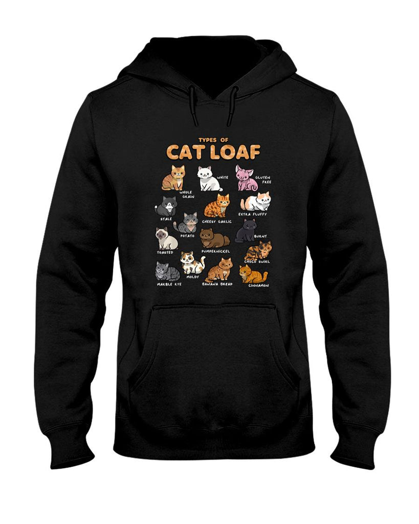 Funny Tees - Types of Cat Loaf Cute Kitten Kawaii Cats, Cat Lover Men Women Girls Kids T-Shirt
