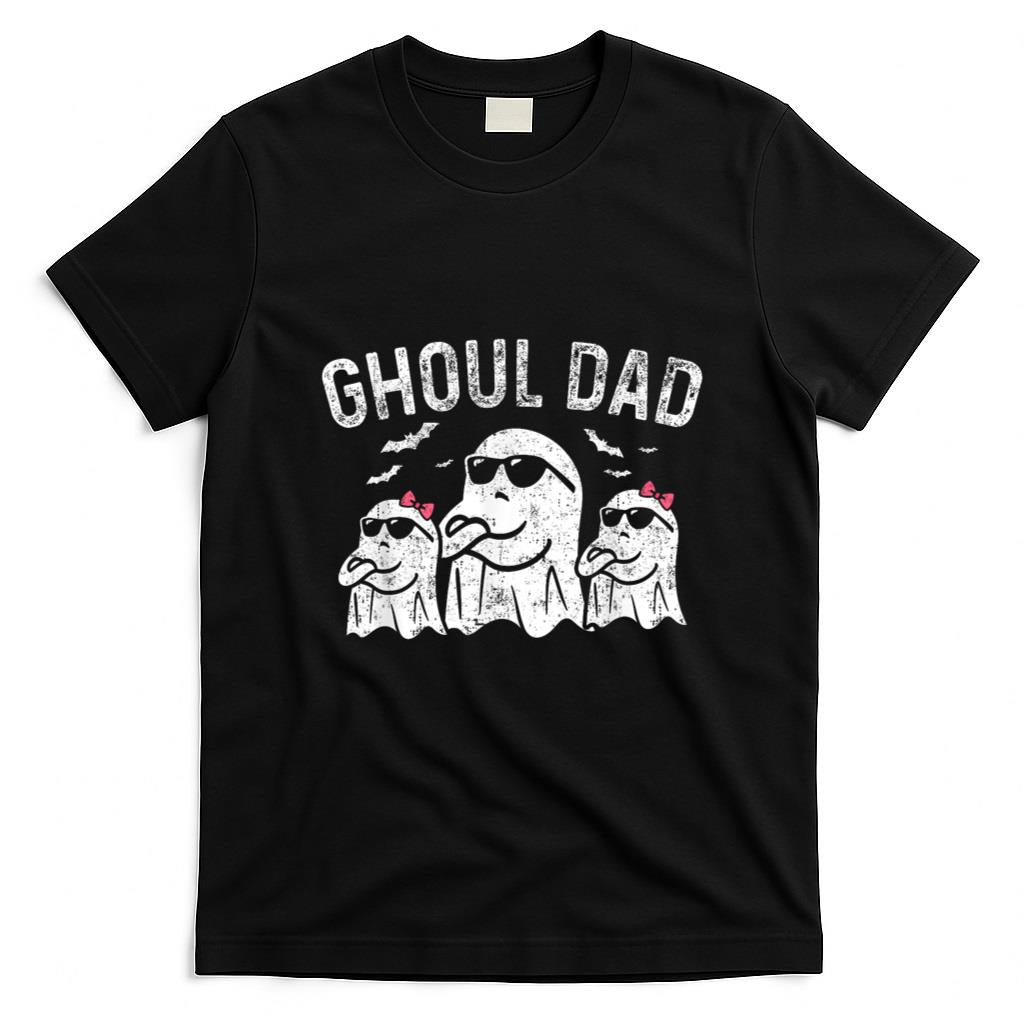 Halloween Shirt - Ghoul Dad Vintage Daddy Ghost Funny Halloween T-Shirt