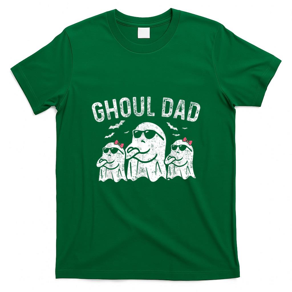 Halloween Shirt - Ghoul Dad Vintage Daddy Ghost Funny Halloween T-Shirt