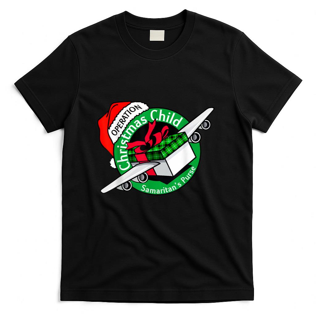 Samaritans Purse Operation Christmas Child Funny Xmas Gifts T-Shirt