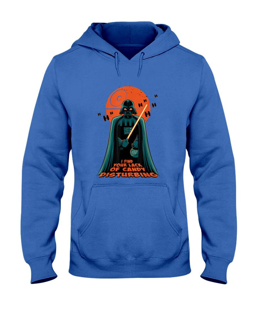 Halloween Shirt - Star Wars Darth Vader Halloween Lack of Candy Disturbing T-Shirt