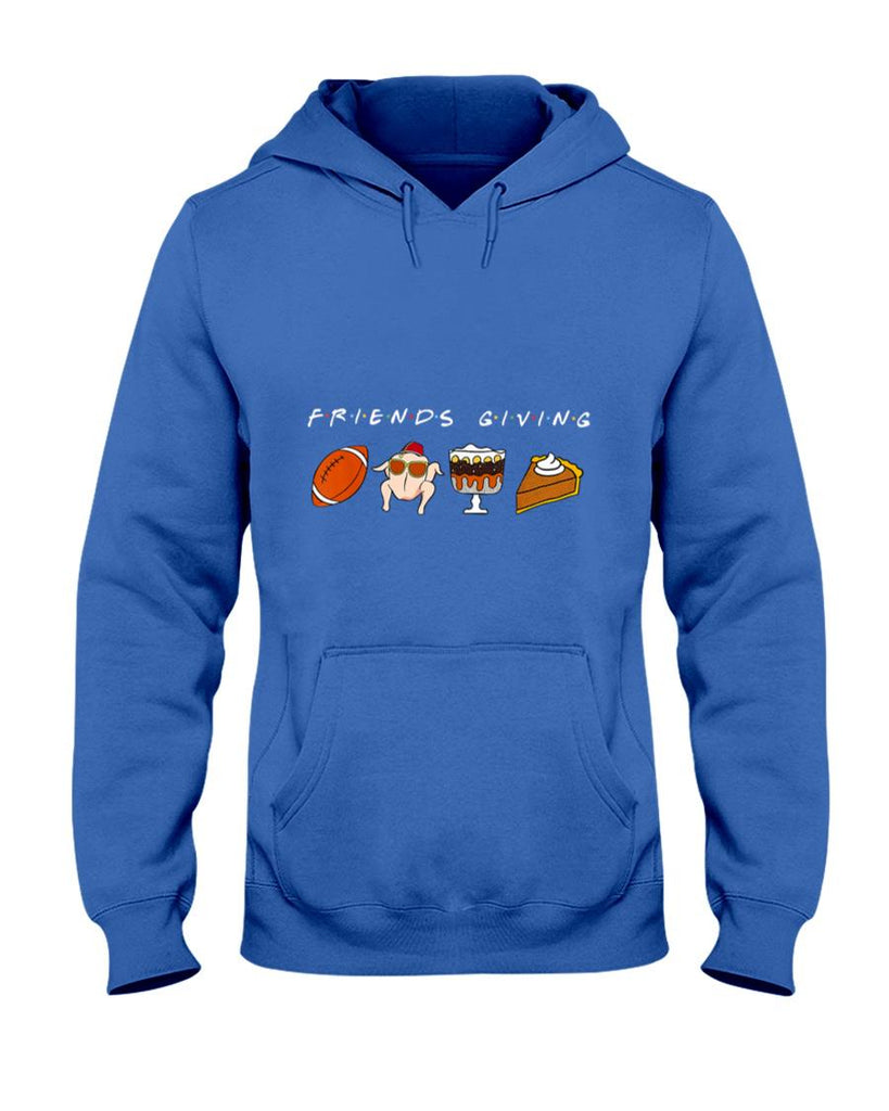 Friends Giving Turkey Football Pumpkin Thanksgiving Autumn T-Shirt