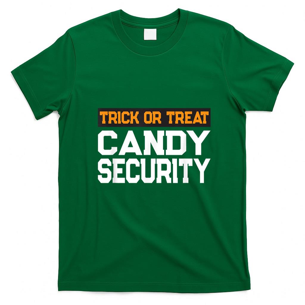 Pet Mom Halloween Shirt - Trick or Treat Candy Security Mom Dad Halloween Costume T-Shirt