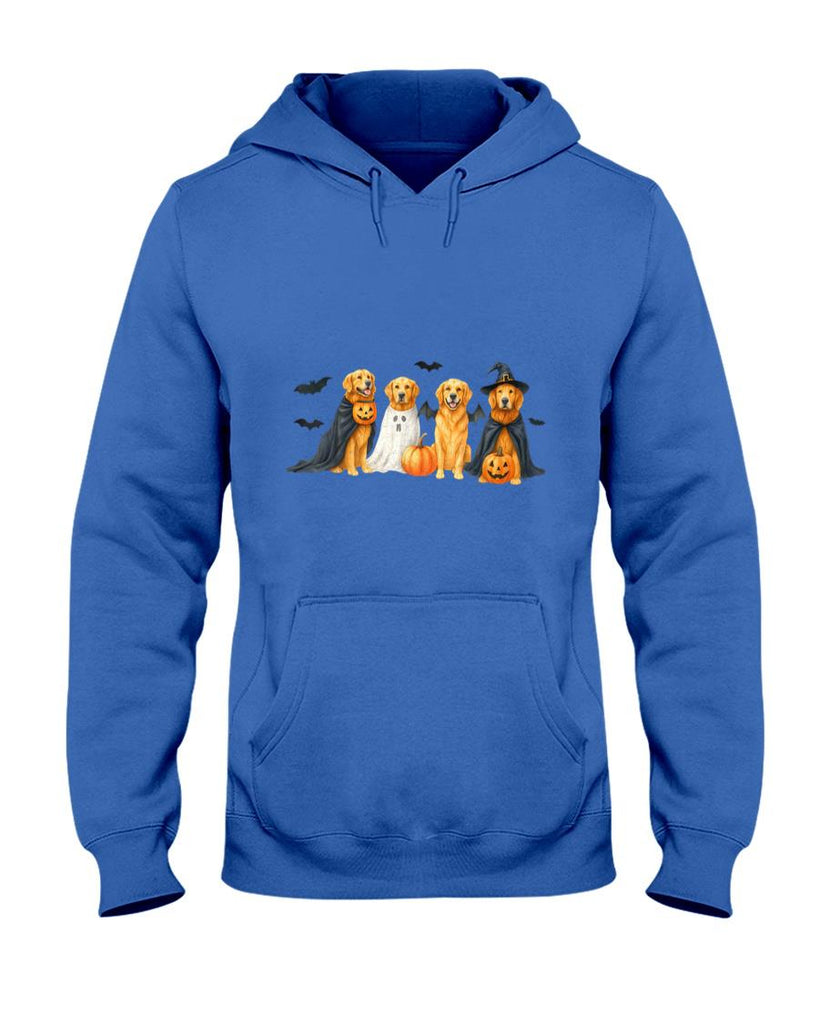 Pet Mom Halloween Shirt - Halloween Golden Retriever Cute Ghost Dog Women Pets Lovers T-Shirt