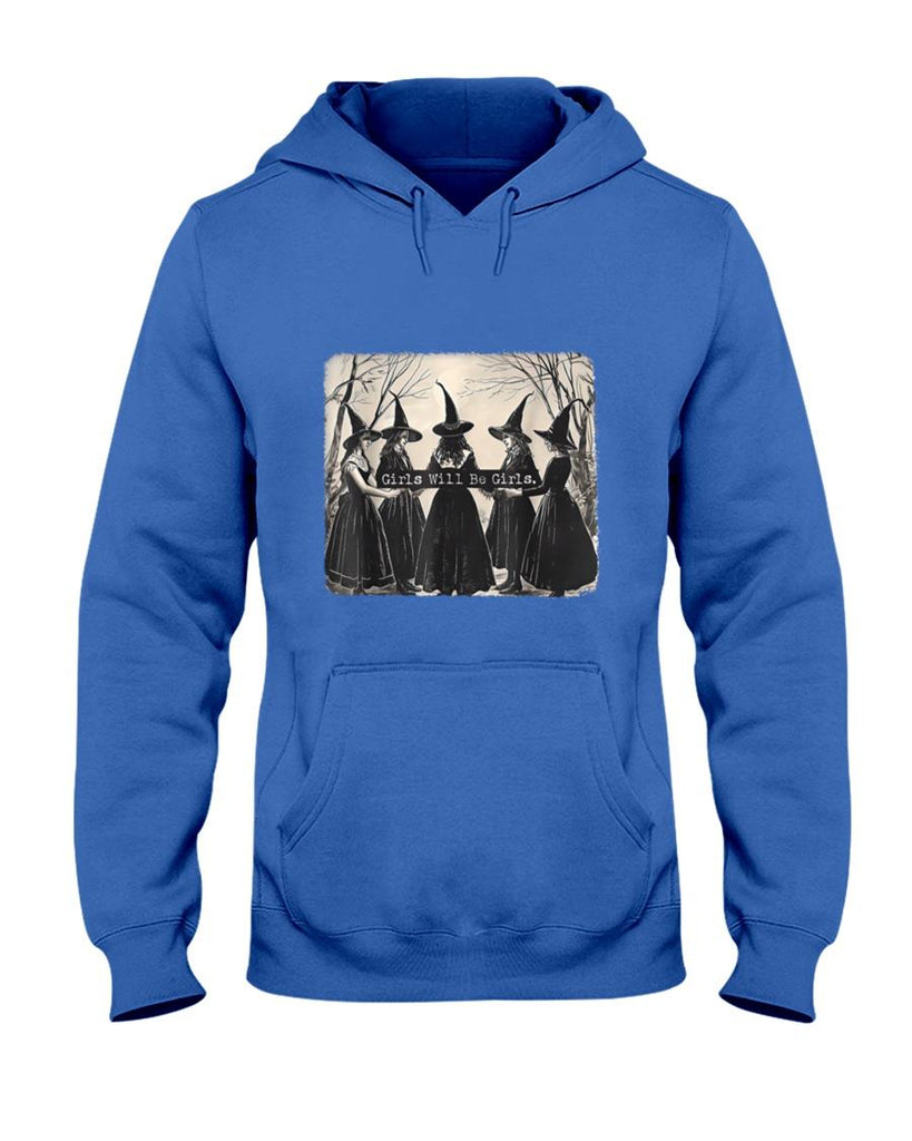 Halloween Shirt - Girl Will Be Girl Witch Halloween T-Shirt