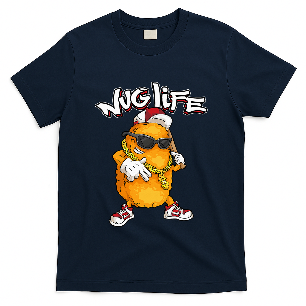 Cool Chicken Nugget Art Chicken Nugget Lover T-Shirt