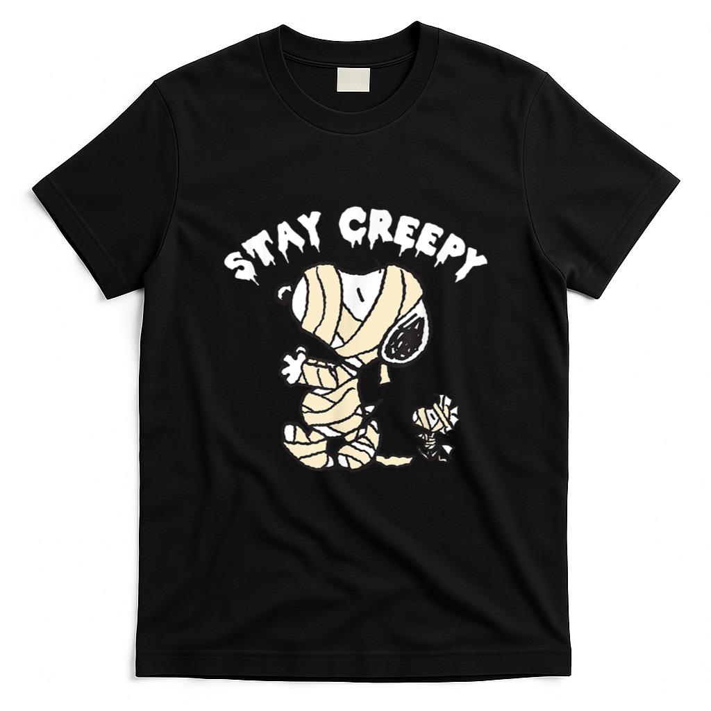 Halloween Shirt - Peanuts Halloween Snoopy Stay Creepy T-Shirt