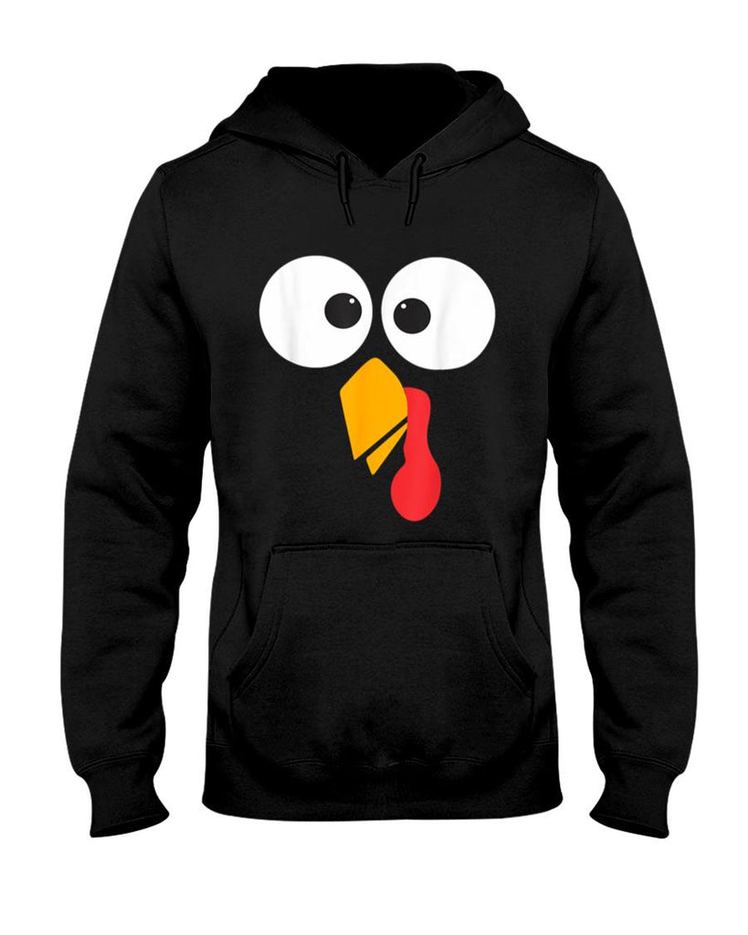 Thanksgiving Turkey Face Matching Family Costume Cute Kids T-Shirt