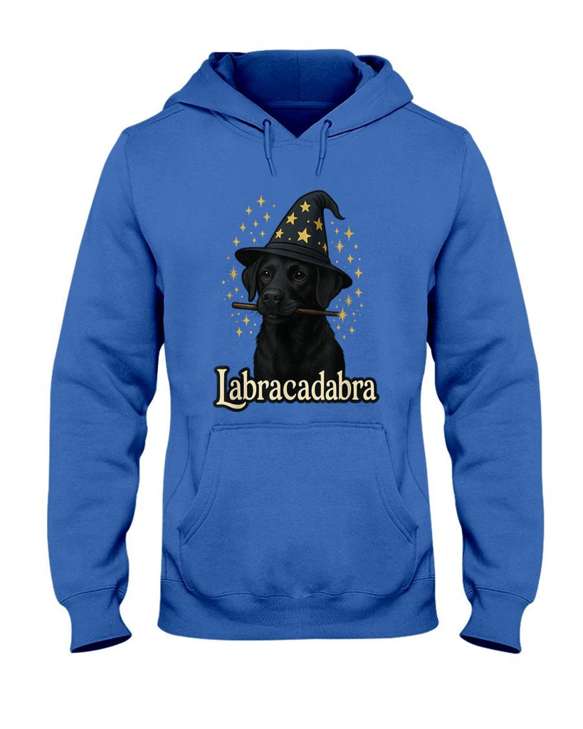Pet Mom Halloween Shirt - Labracadabra Funny Black Lab Dog Wizard Halloween Costume T-Shirt