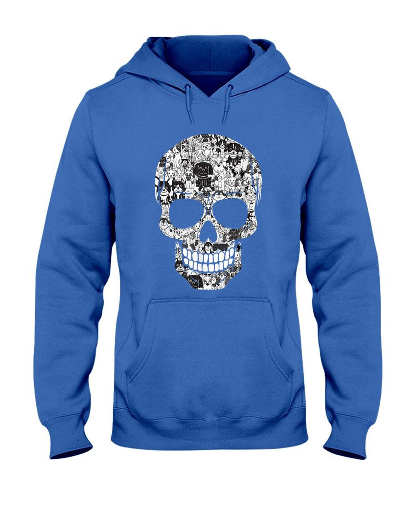 Pet Mom Halloween Shirt - Dog Skull tee Doggies Skeleton Halloween Costume Skull dogs Men Women T-Shirt