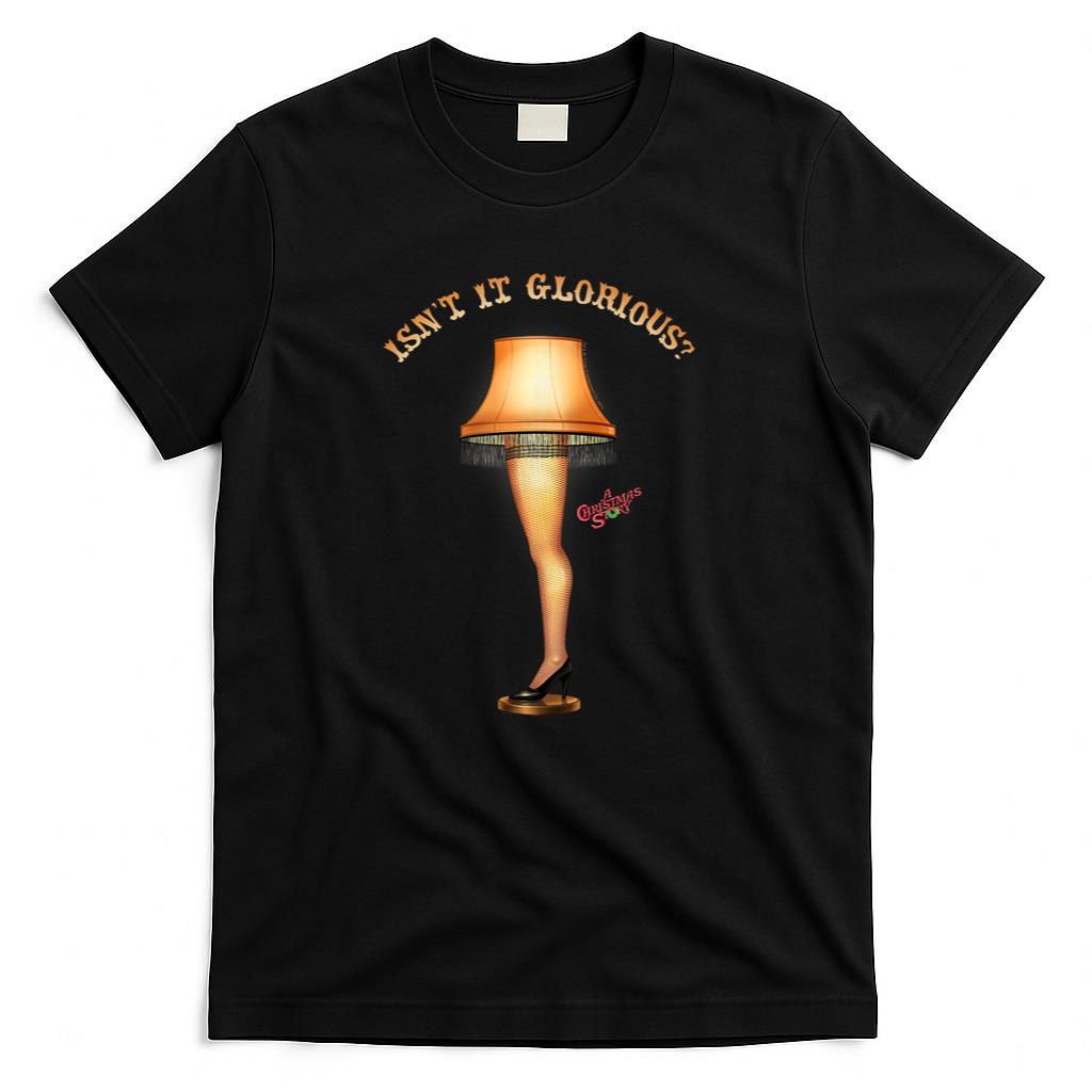 A Christmas Story Glowing Glorious Leg Lamp Funny Holiday T-Shirt