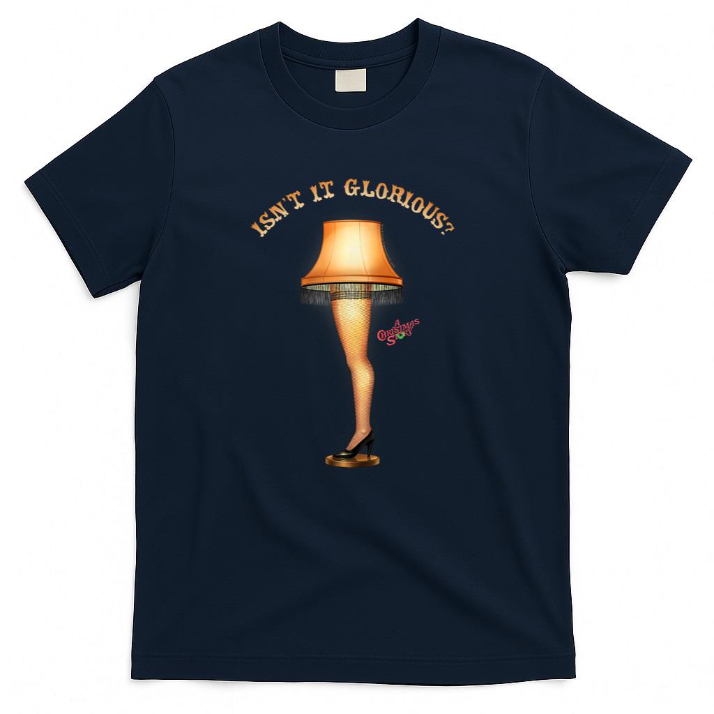 A Christmas Story Glowing Glorious Leg Lamp Funny Holiday T-Shirt