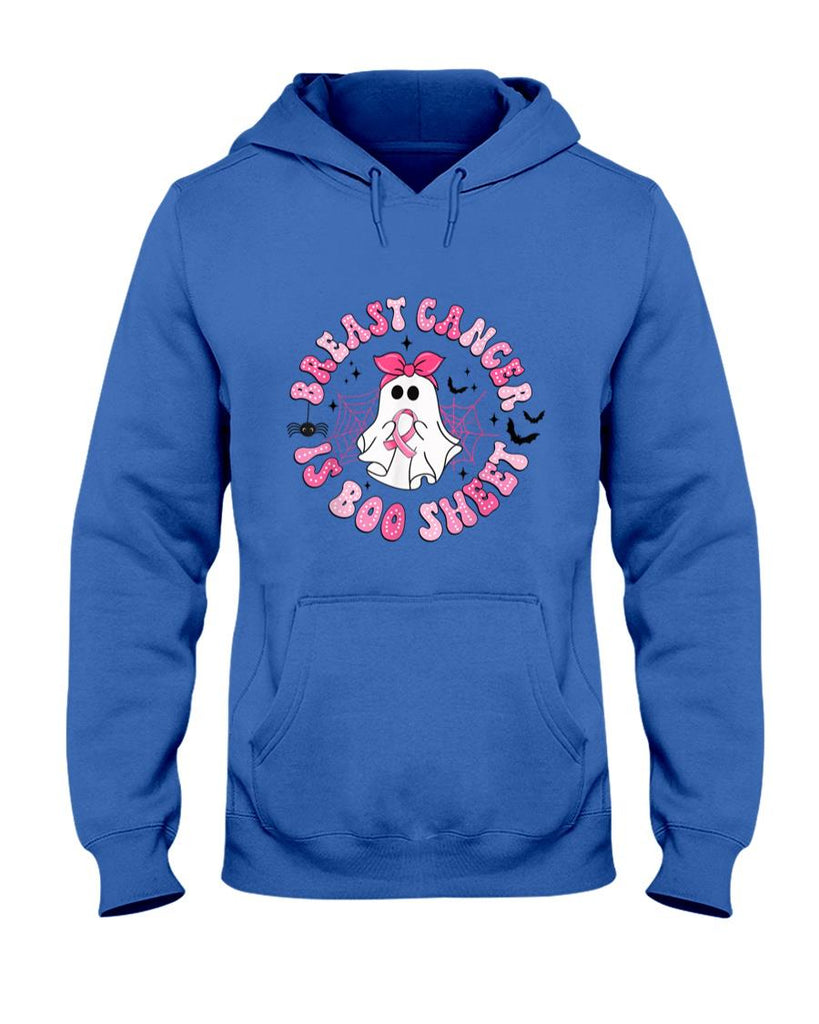 Breast Cancer Is Boo Sheet Boo Ghost Happy Halloween T-Shirt