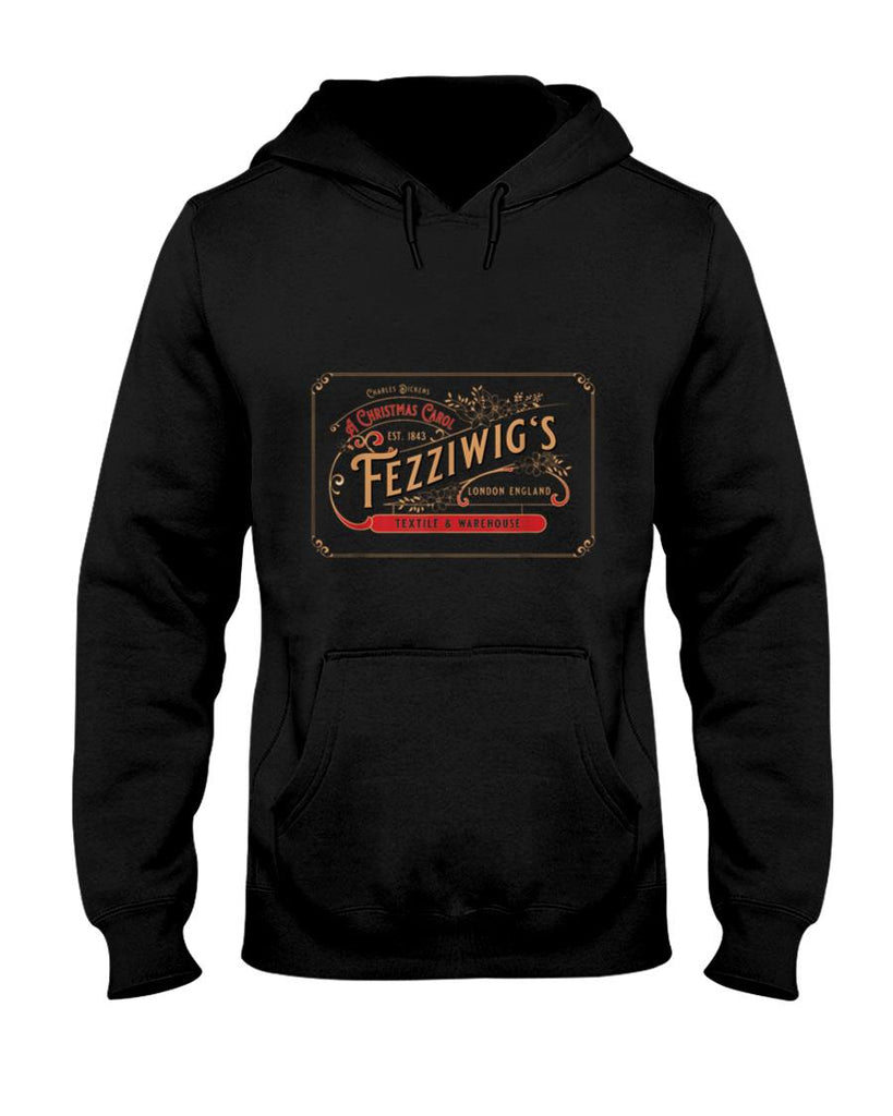 Charles Dickens Christmas Carol Fezziggs Scrooge Marley Holiday T-Shirt