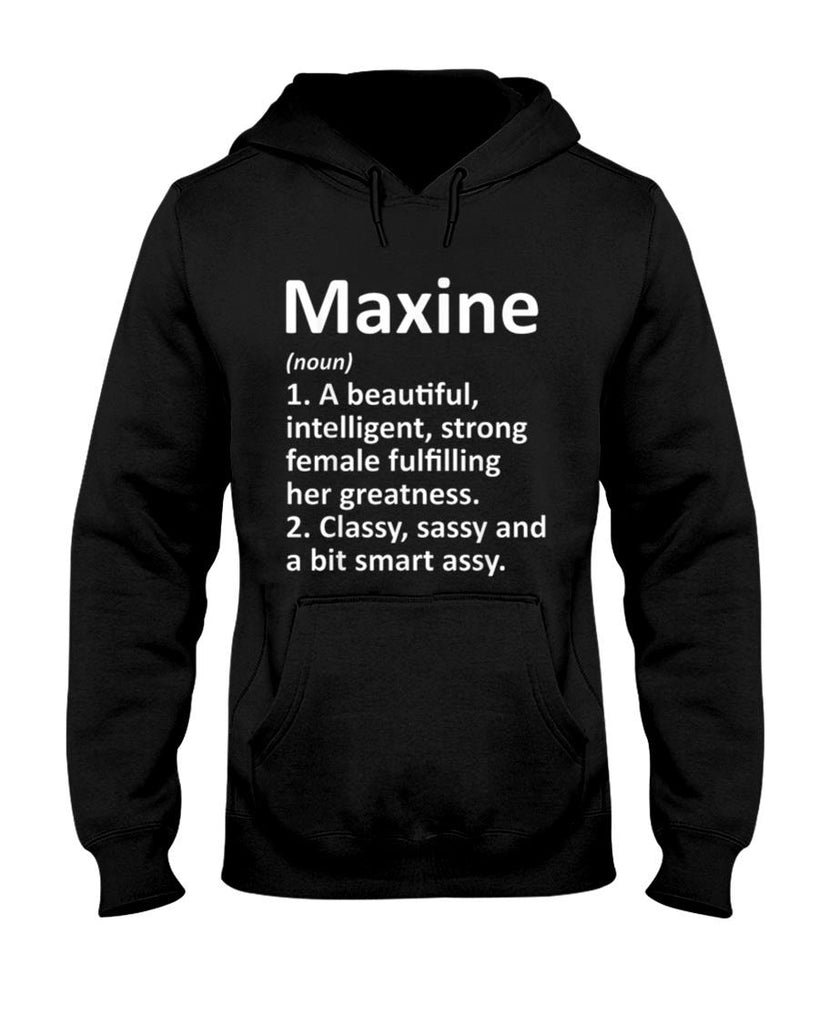 MAXINE Definition Personalized Name Funny Christmas Gift T-Shirt