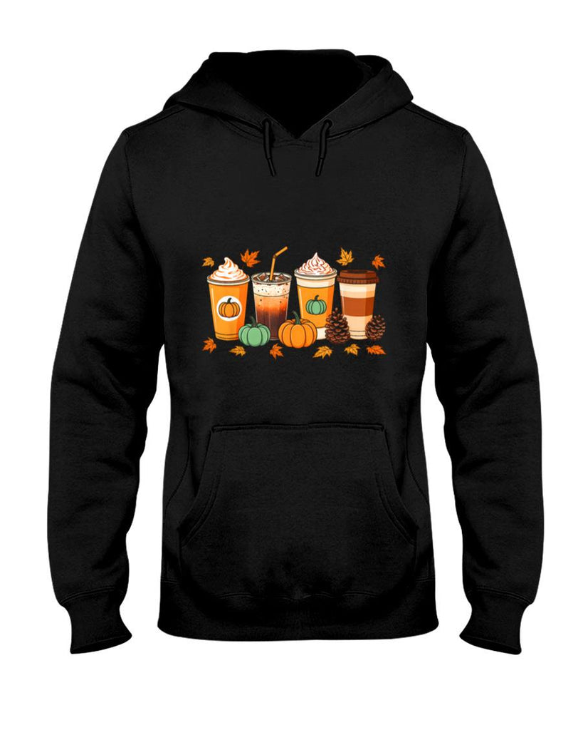 Fall Thanksgiving Pumpkin Spice Coffee Latte Autumn Season T-Shirt