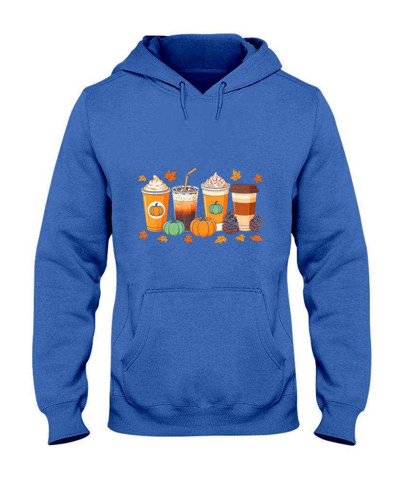 Fall Thanksgiving Pumpkin Spice Coffee Latte Autumn Season T-Shirt