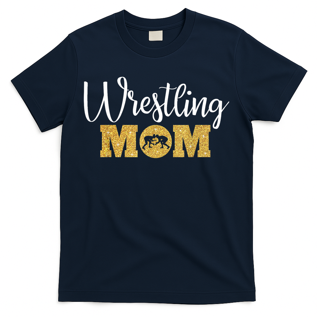 Funny Wrestling Mom Gift Funny Wrestling Gift For Women Wrestler Mom Gift T-Shirt