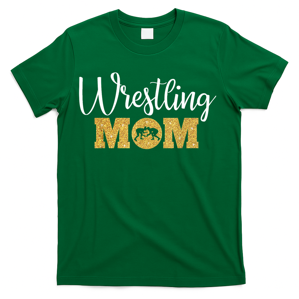 Funny Wrestling Mom Gift Funny Wrestling Gift For Women Wrestler Mom Gift T-Shirt