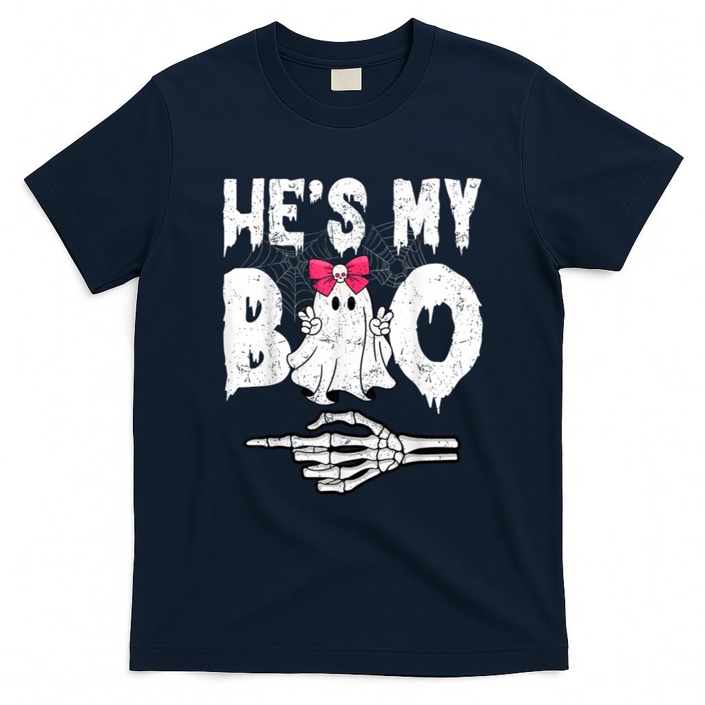 Halloween Shirt - Hes My Boo Couple Matching Halloween Costumes T-Shirt