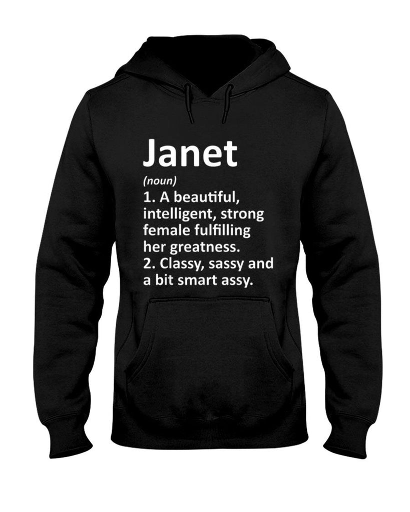 JANET Definition Personalized Name Funny Christmas Gift T-Shirt