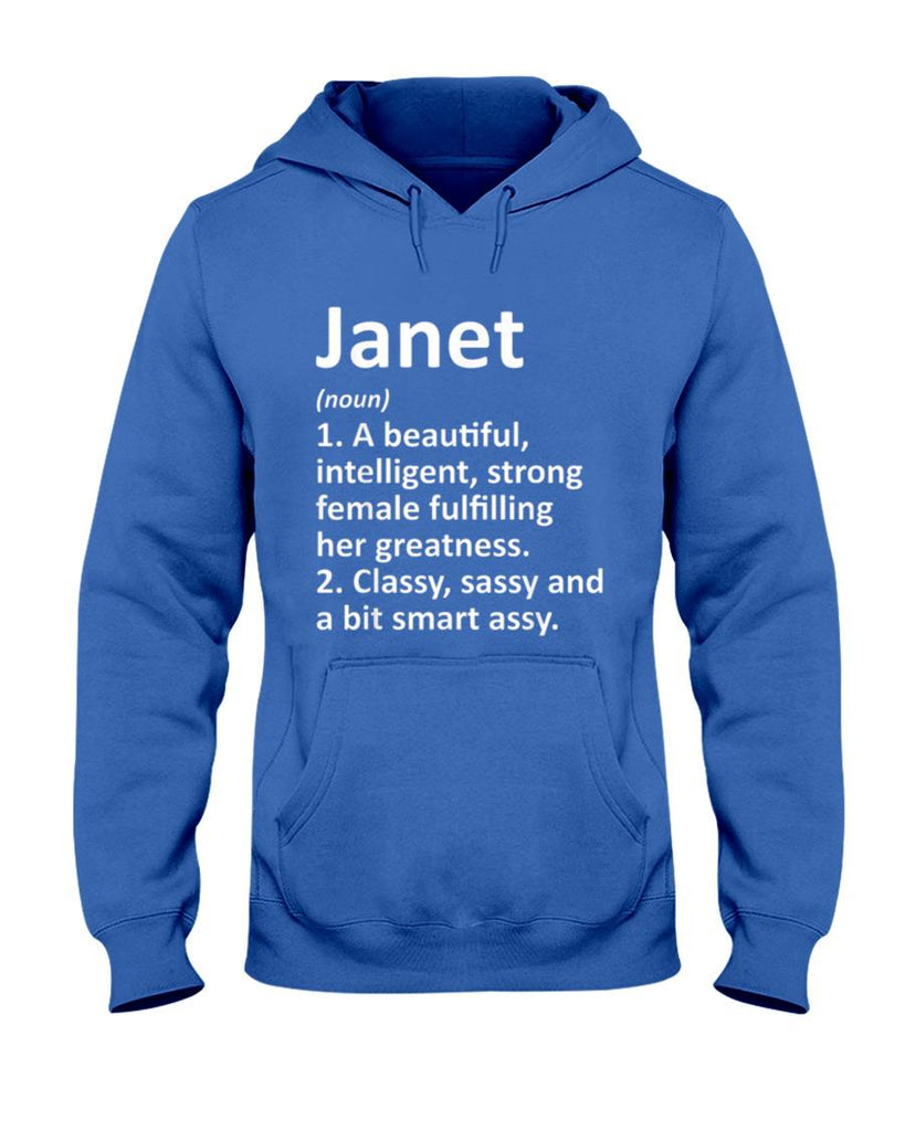 JANET Definition Personalized Name Funny Christmas Gift T-Shirt