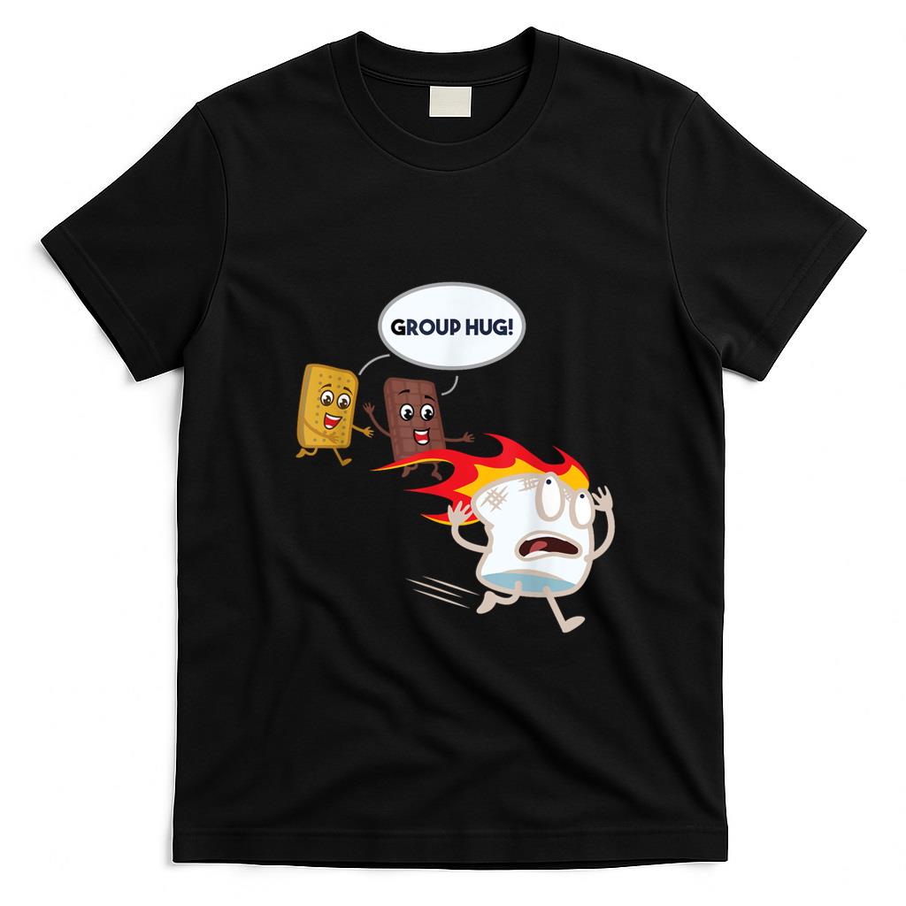 Funny Tees - Funny For Men Smores Camping Roasting Outdoor Women T-Shirt