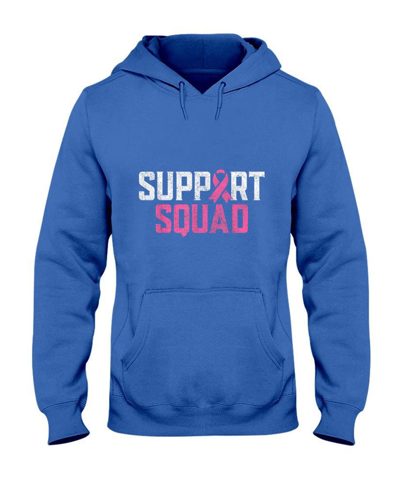 Support Squad Breast Cancer Warrior Breast Cancer Awareness T-Shirt
