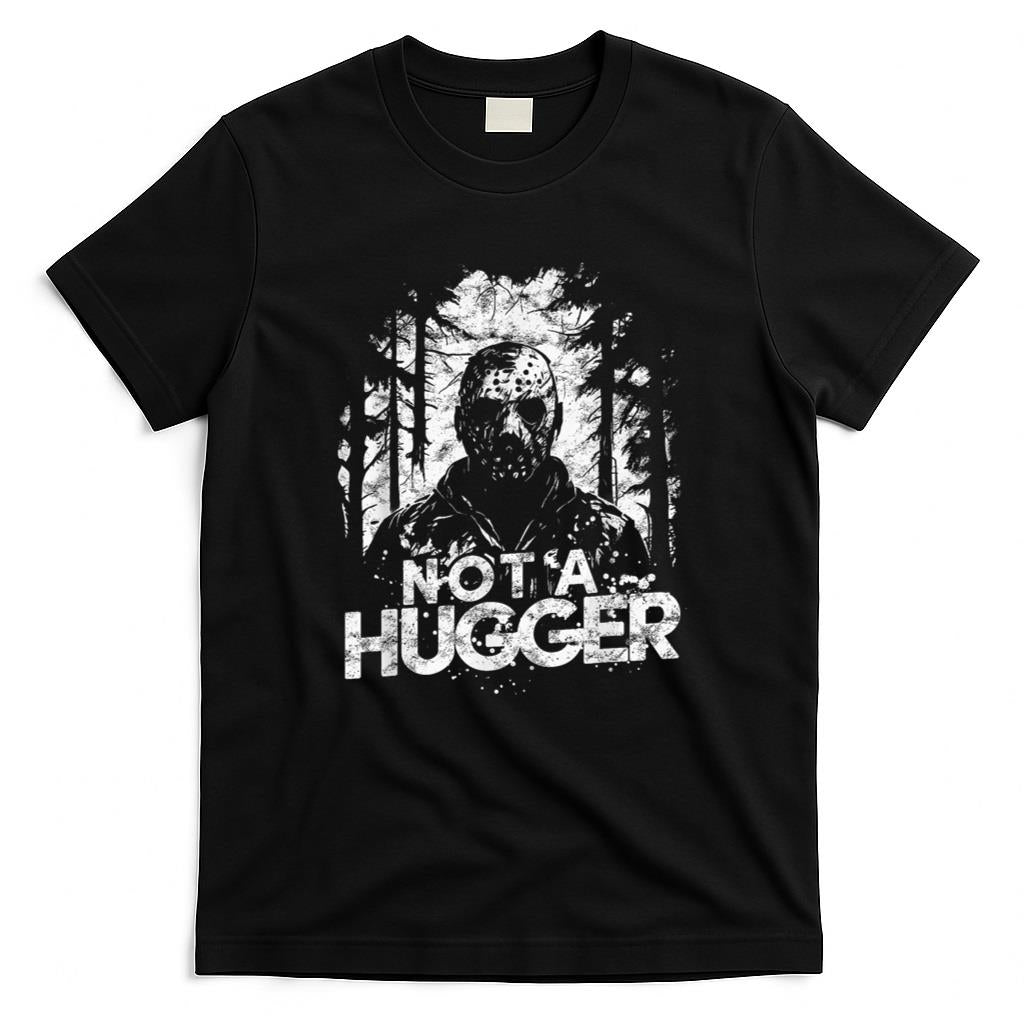 Halloween Shirt - Funny Scary Character Hugger T-Shirt