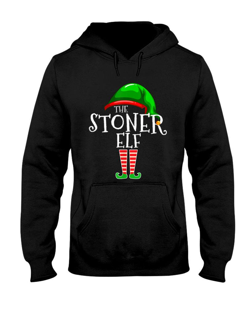 The Stoner Elf Family Matching Group Christmas Gift Pothead T-Shirt